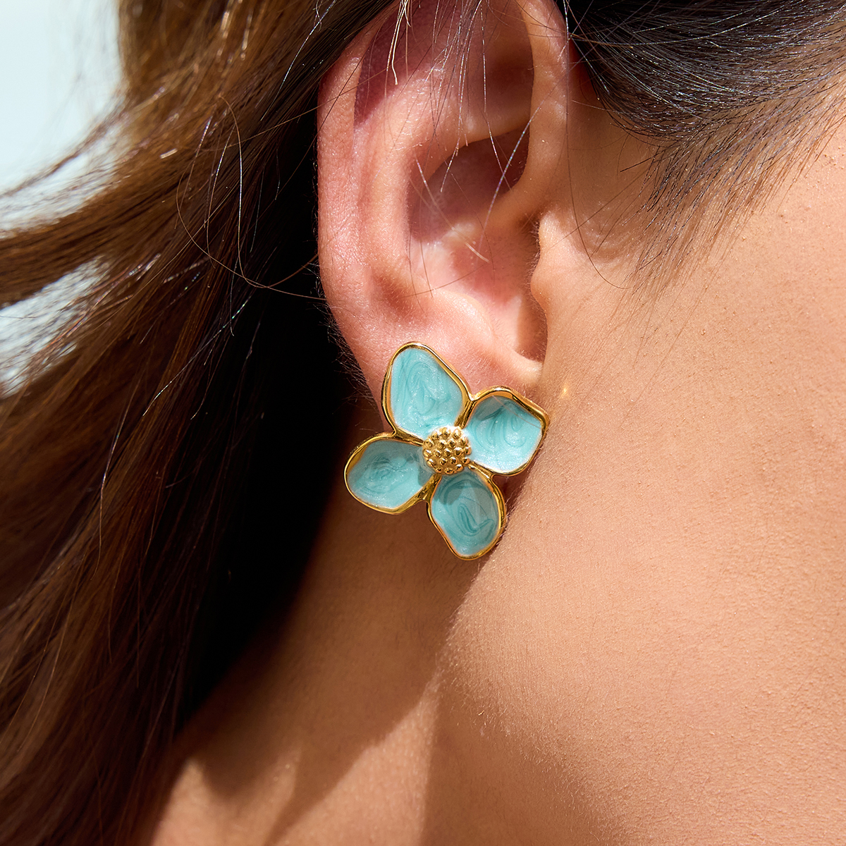 Celéste Earrings Ranilde 18K Gold