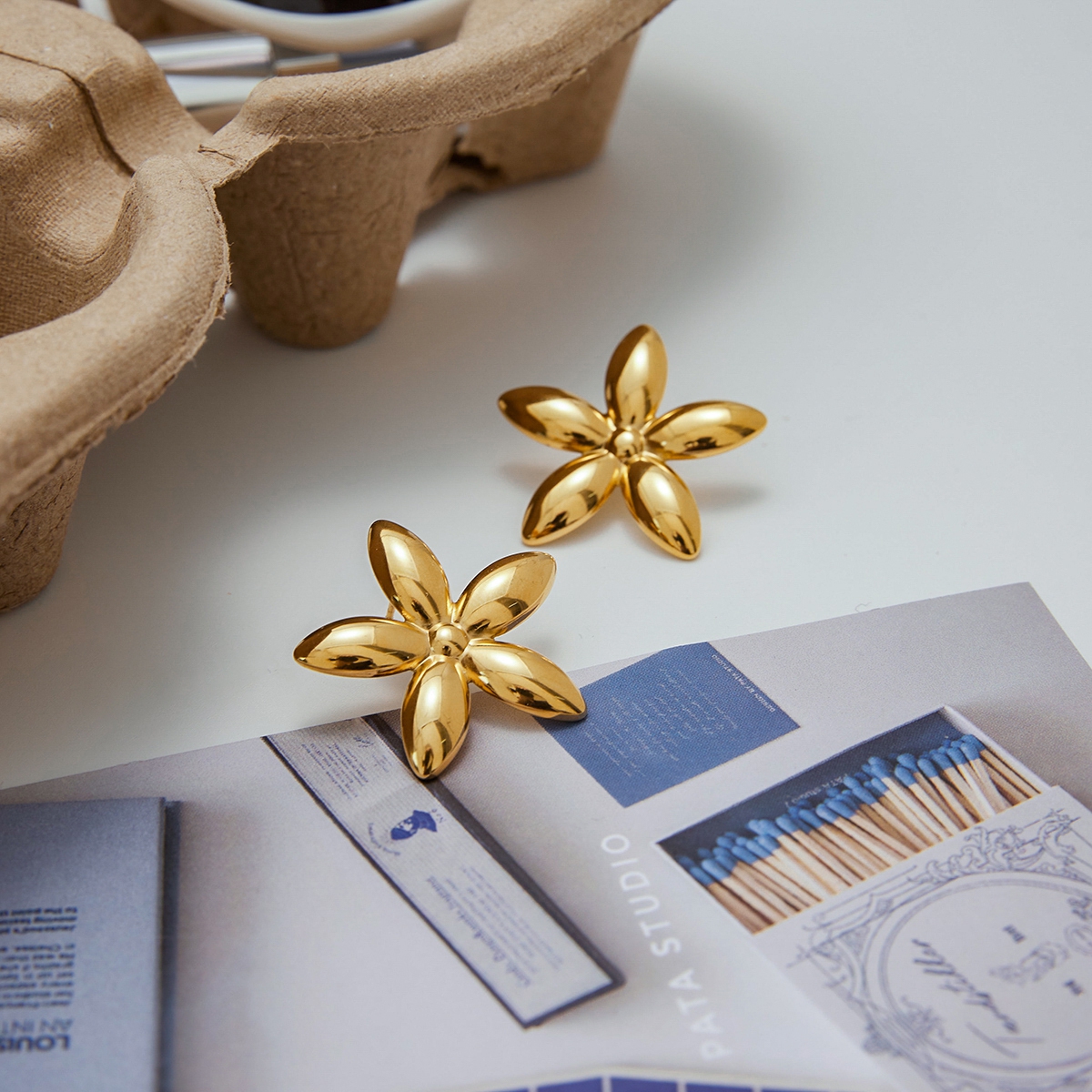 Celéste Earrings Rozenn 18K Gold - 4