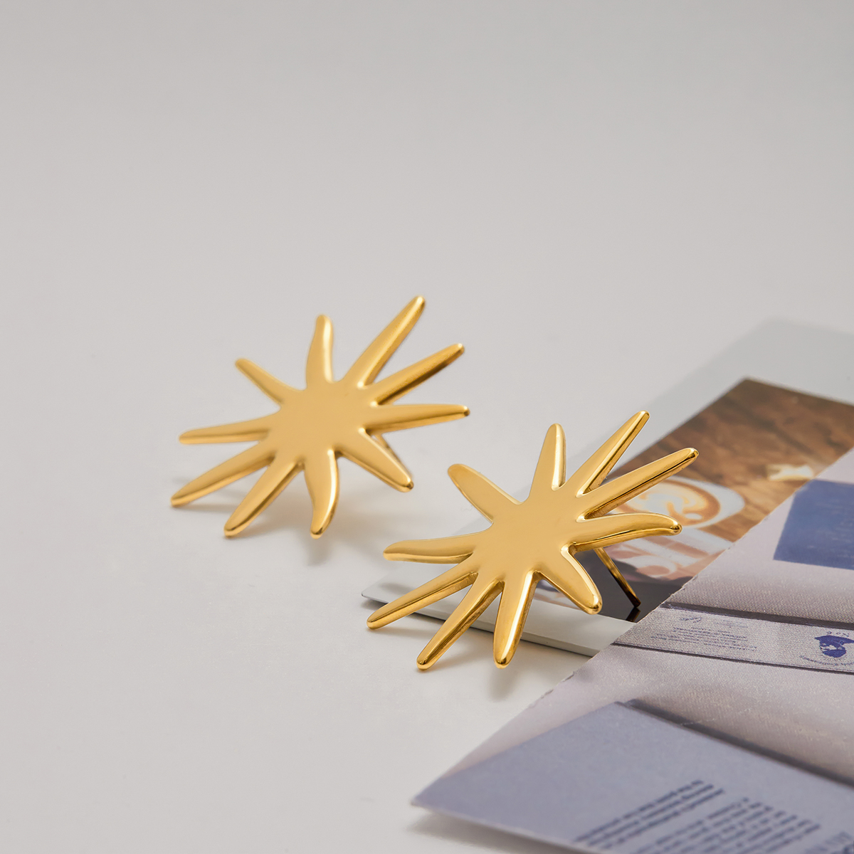 Celéste Earrings Rubina 18K Gold - 2