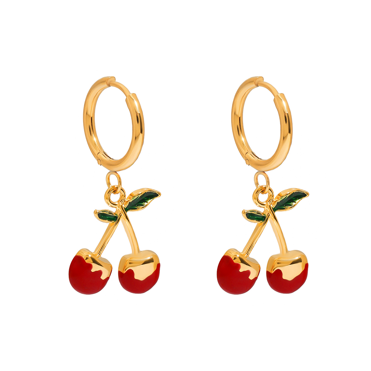 Celéste Earrings Sariette 18K Gold