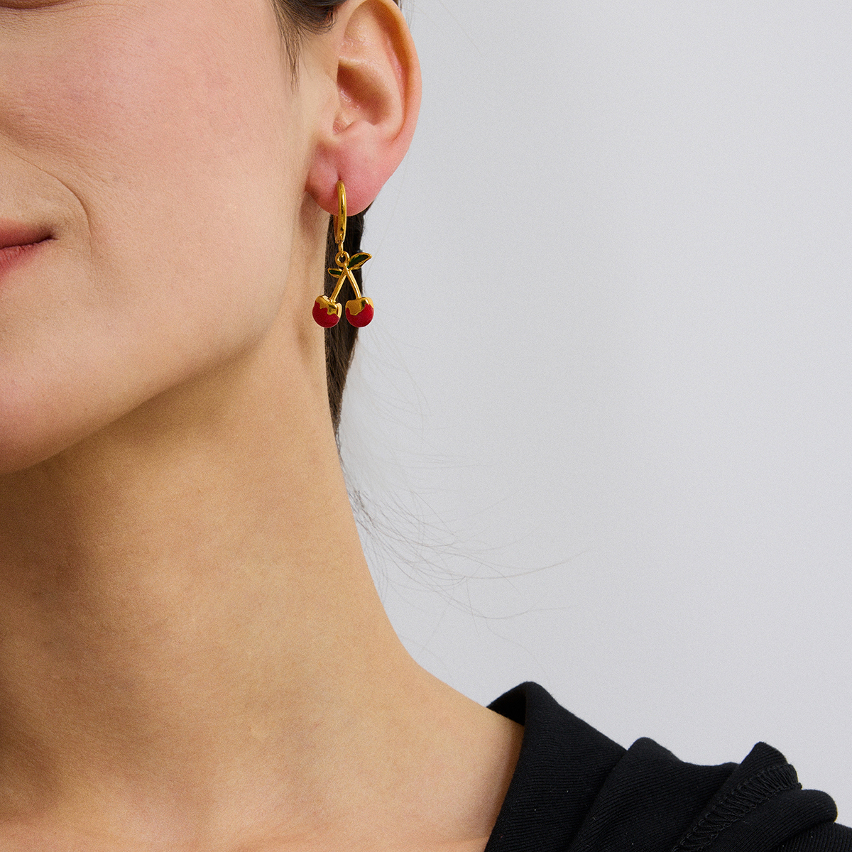 Celéste Earrings Sariette 18K Gold - 5