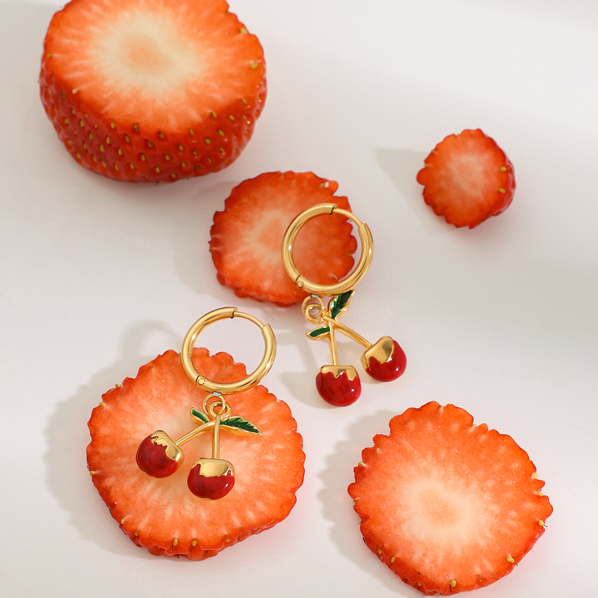 Celéste Earrings Sariette 18K Gold - 4