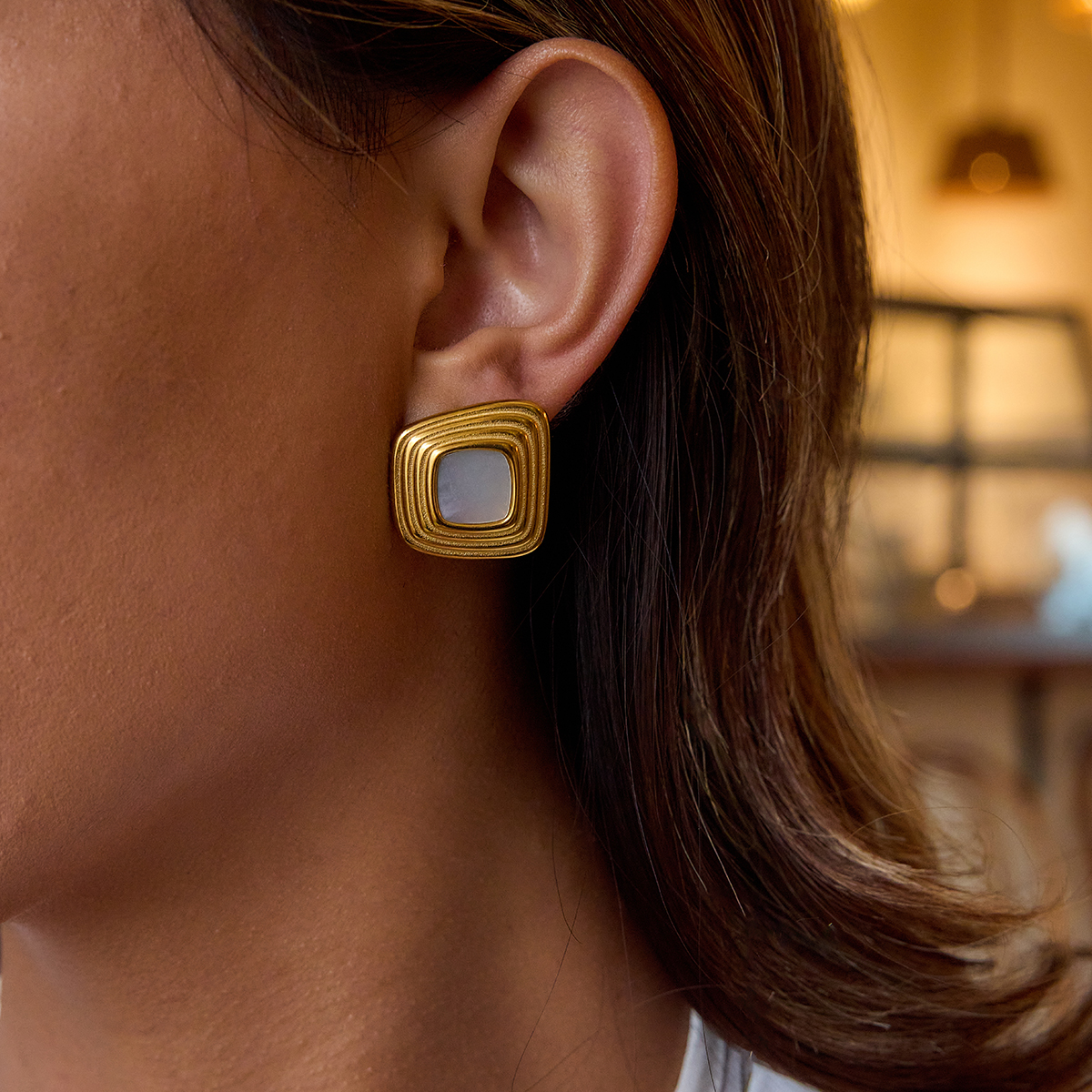 Celéste Earrings Sévérina 18K Gold