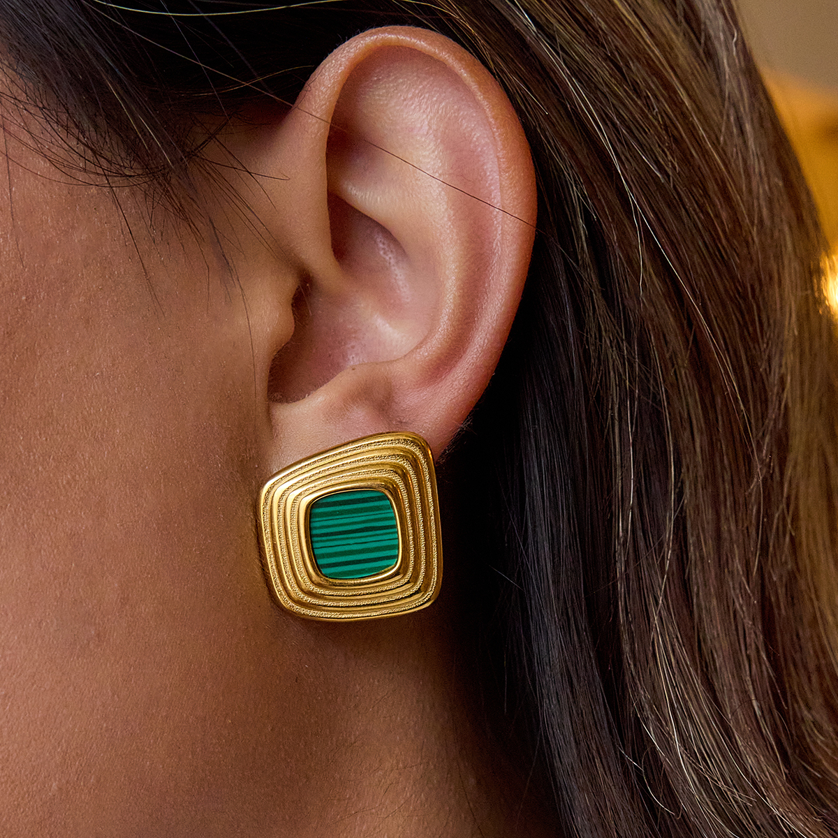 Celéste Earrings Silèsia 18K Gold