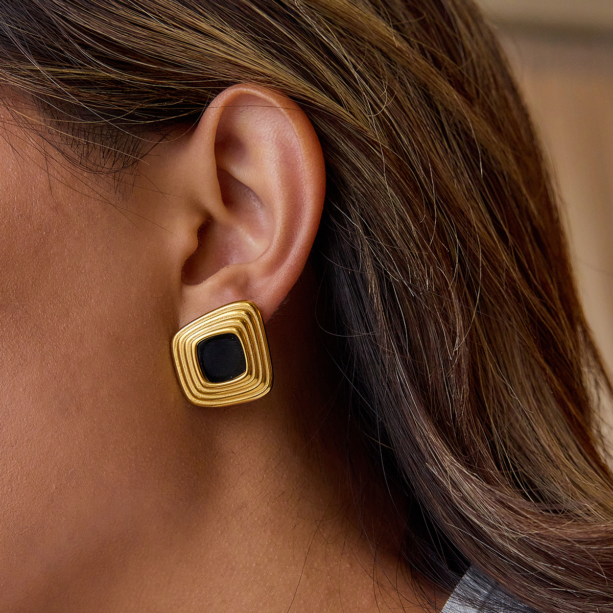Celéste Earrings Souveraine 18K Gold