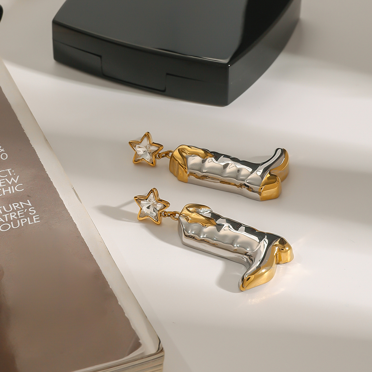 Celéste Earrings Spartine 18K Gold - 5