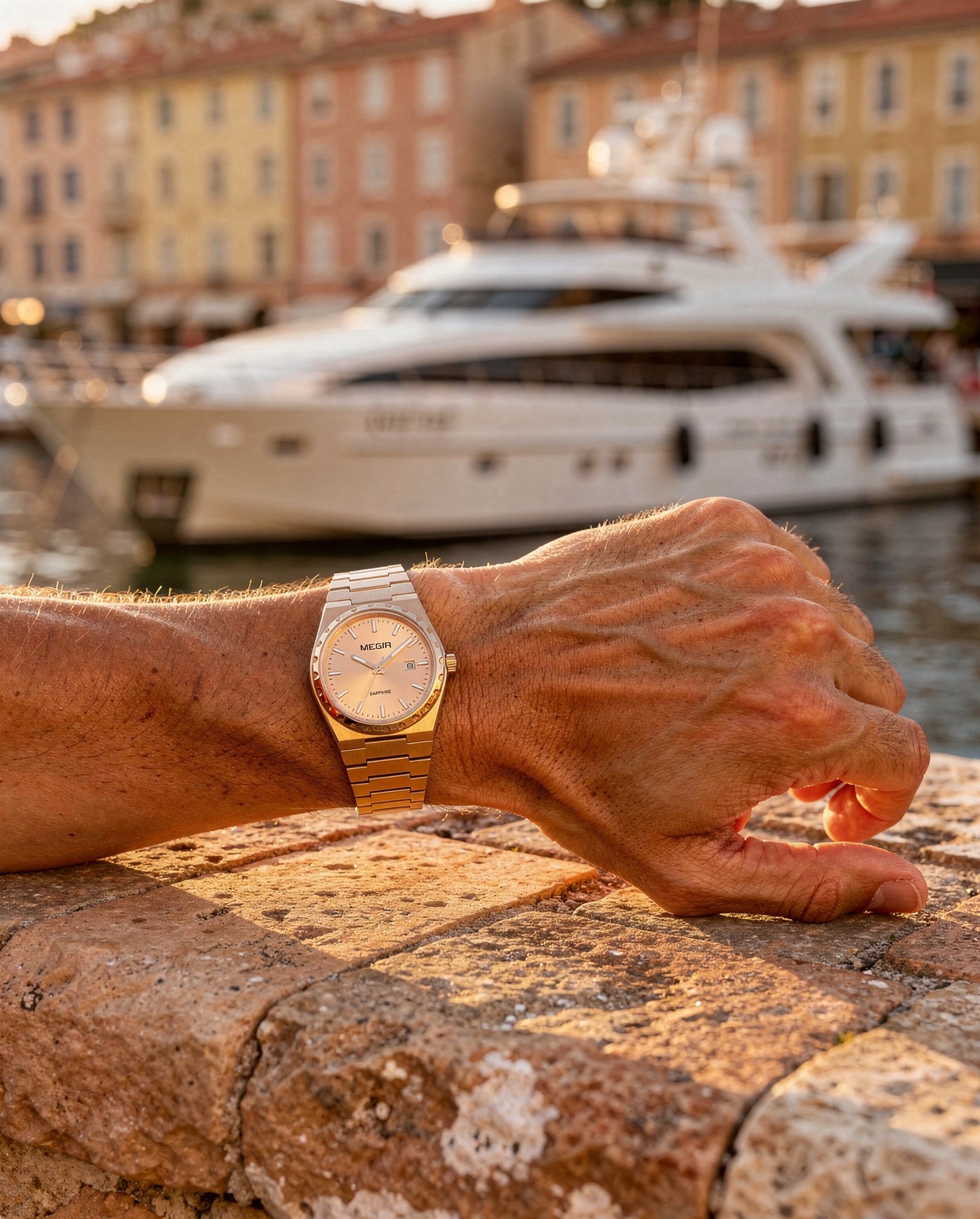 Megir Heritage Sapphire Rose Gold - 4