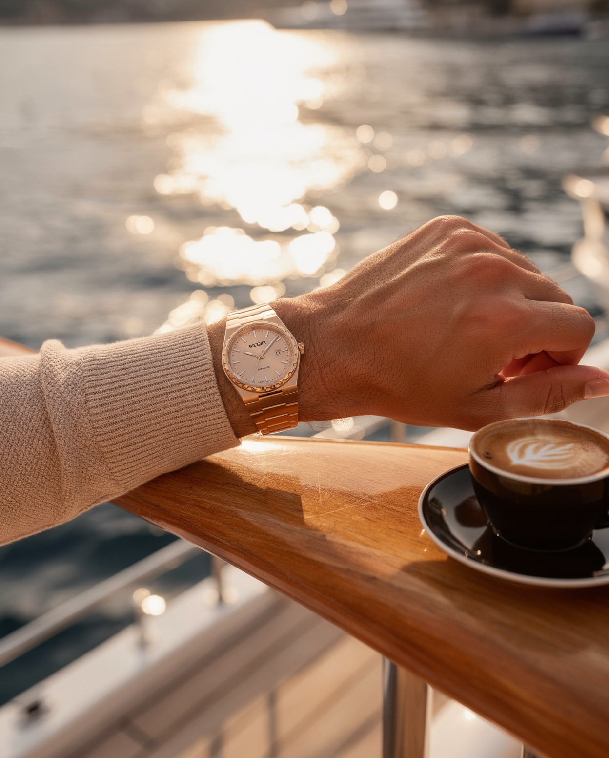 Megir Heritage Sapphire Rose Gold - 2