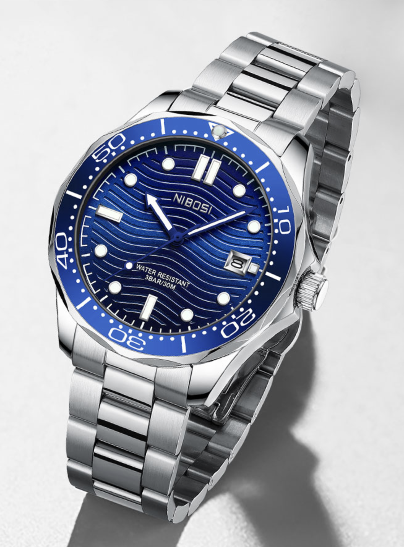 Nibosi OceanMaster Steel Blue - 8