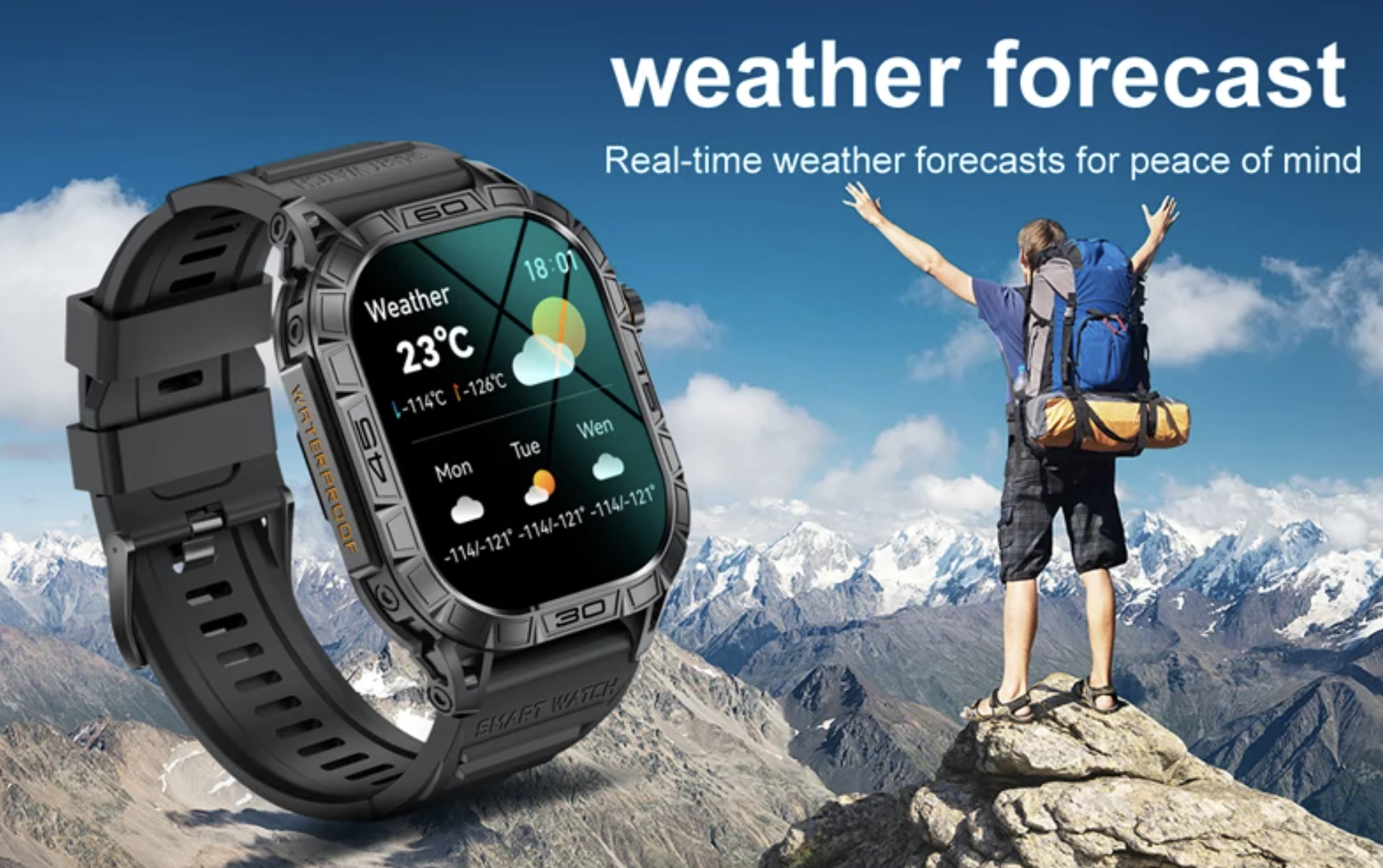 Philippe Palmer Smart Watch LP63 AMOLED Orange - 22