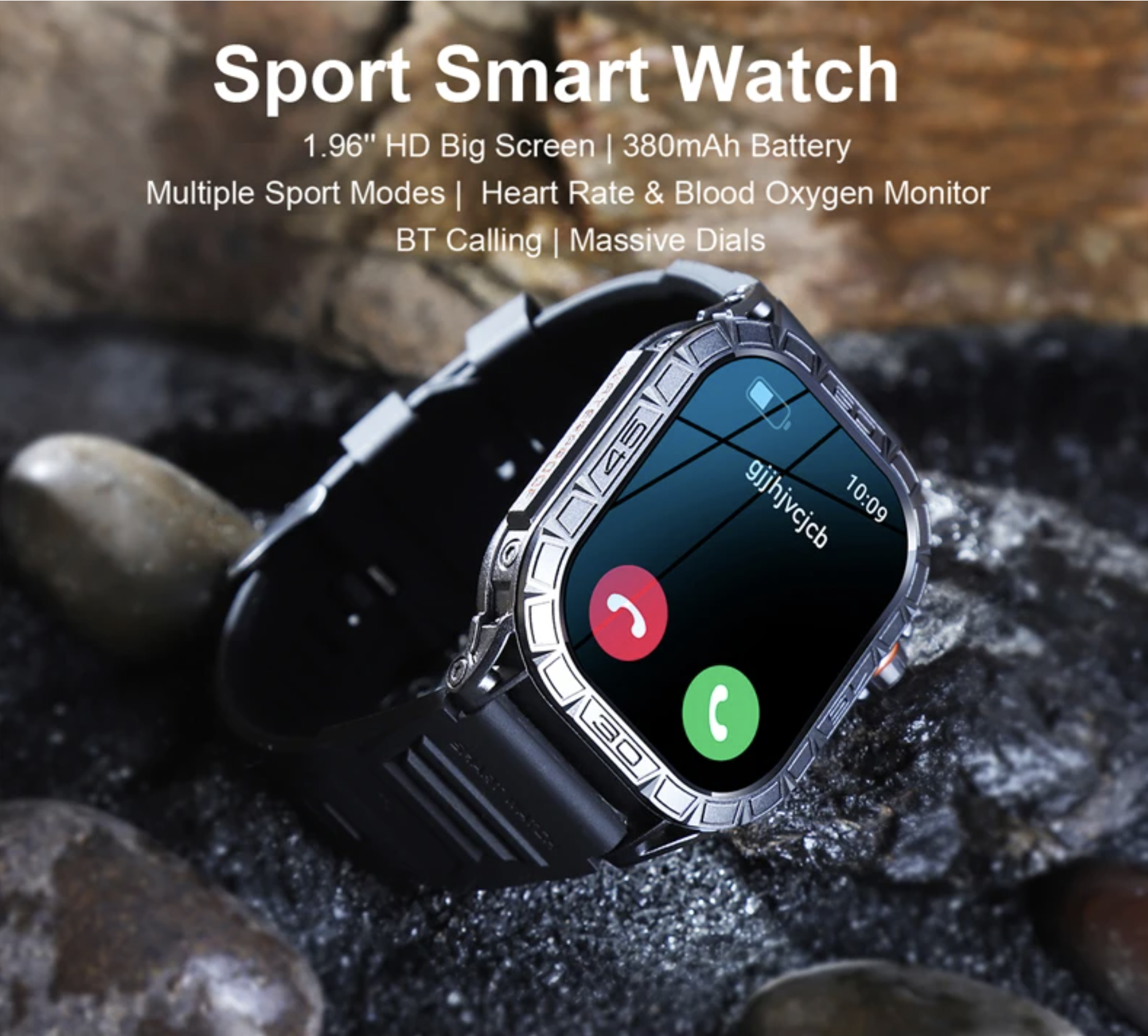 Philippe Palmer Smart Watch LP63 AMOLED Orange - 8
