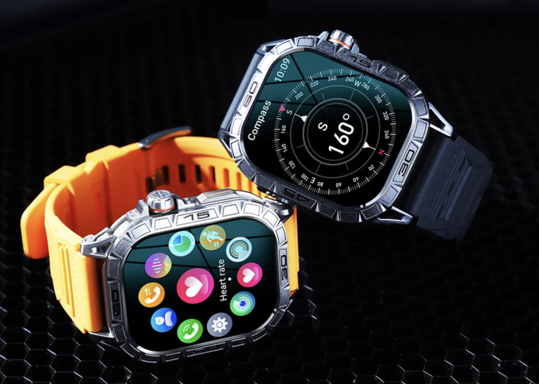 Philippe Palmer Smart Watch LP63 AMOLED Orange - 25