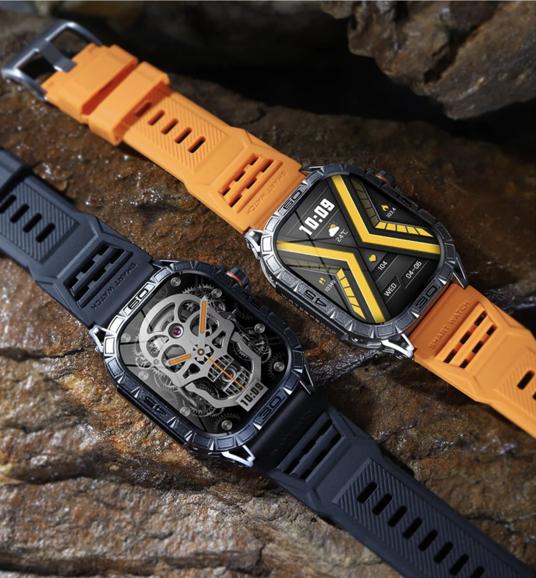 Philippe Palmer Smart Watch LP63 AMOLED Orange - 24