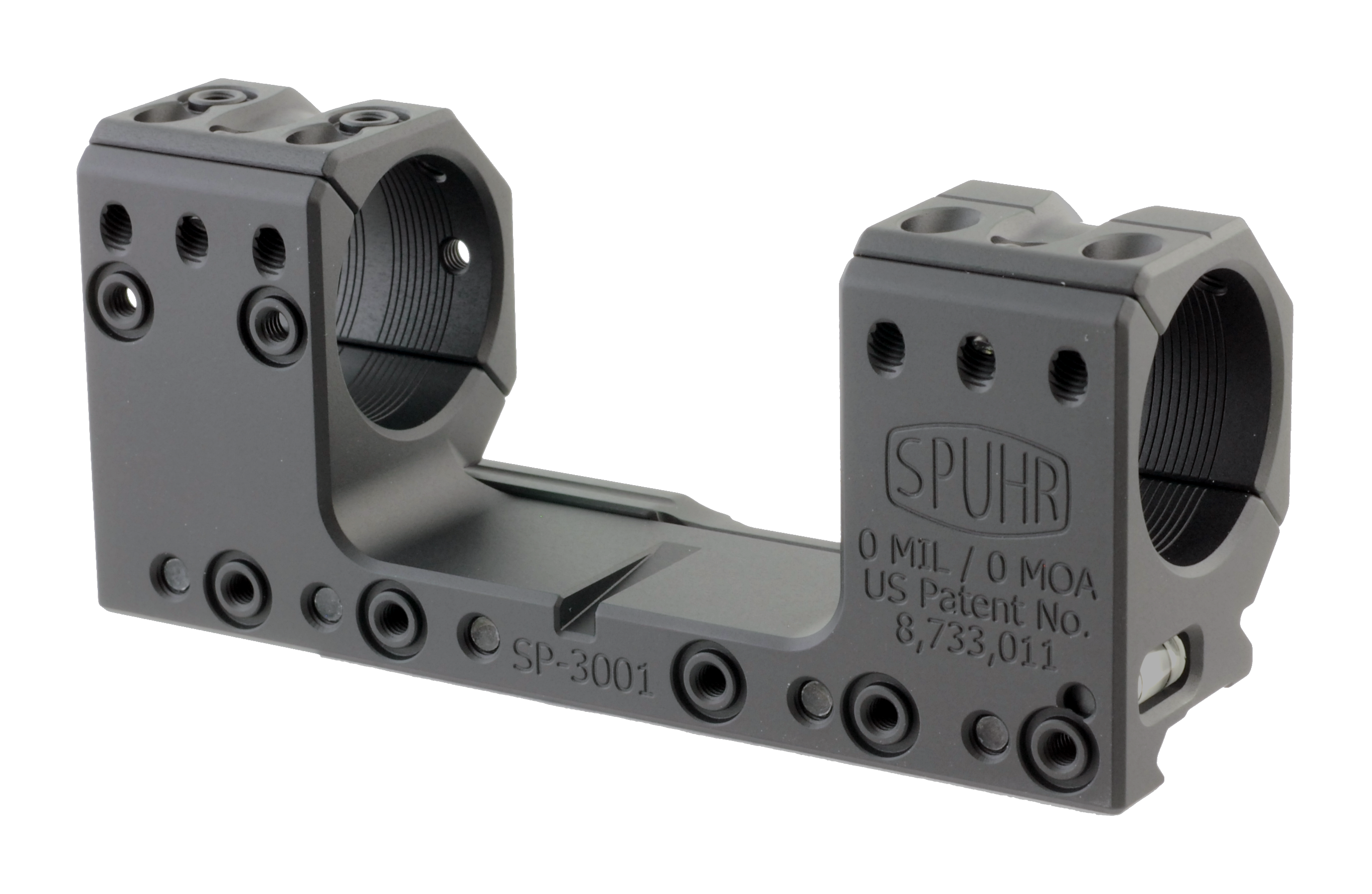 Spuhr SCP-3000A: Picatinny Aesthetic Mount - 30mm, H/1, 0 MOA