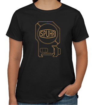 T-Shirt, ISMS, Black/Khaki, Female, Small