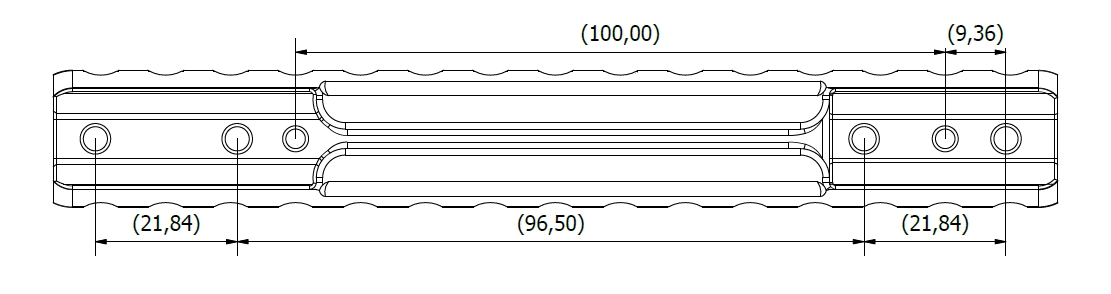 R-7031 Winchester 70 Scope Base 0MIL - 3
