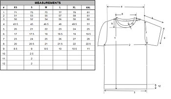 T-Shirt, SICS™, Black/Color, Male, Small