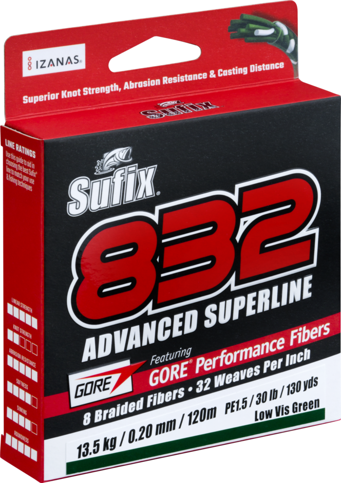 Sufix - 832 Advanced Superline Camo 120m