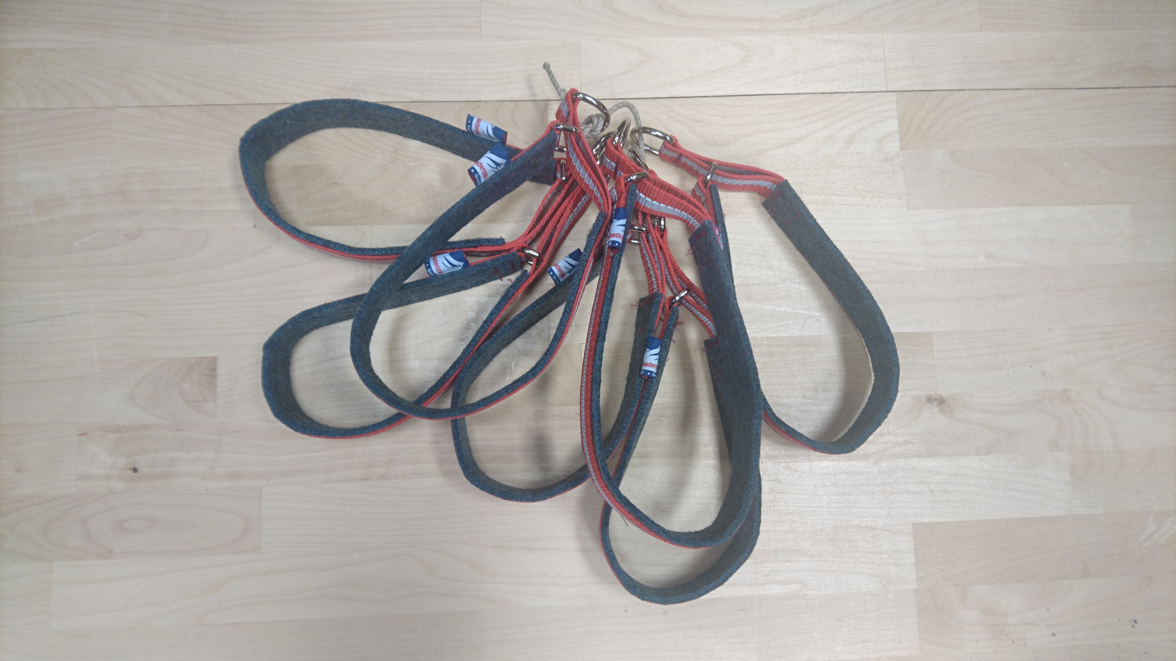 dog's collar with merino wool  - 2