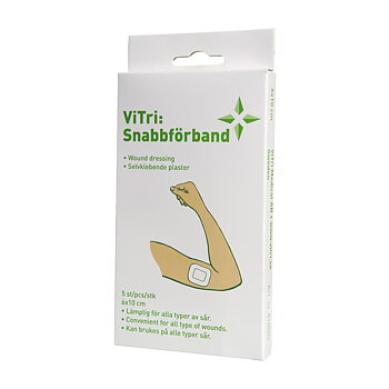 Snabbförband 6 x 10 cm 5 st, ViTri