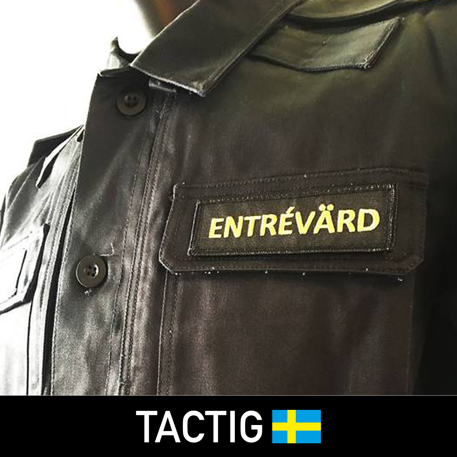 Entrévärd Bröstemblem, broderat, Tactig - 3