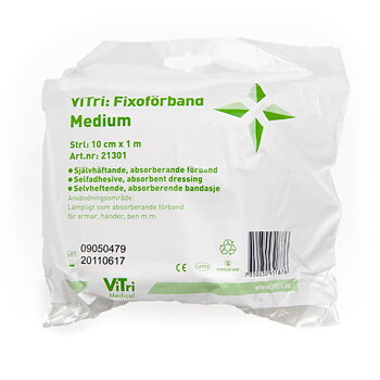 Fixoförband 10 cm x 1 m, ViTri