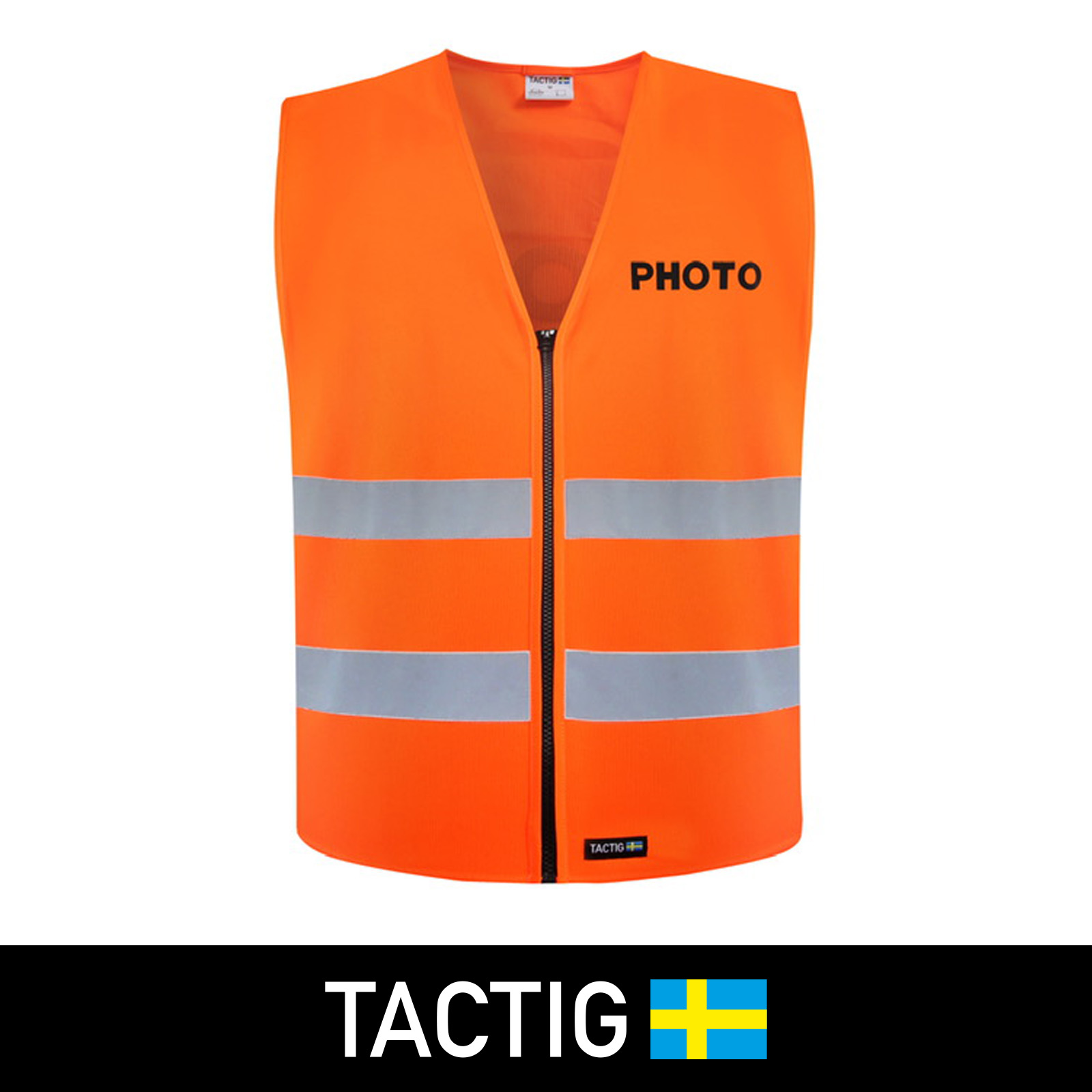 Reflexväst 'Photo', Tactig