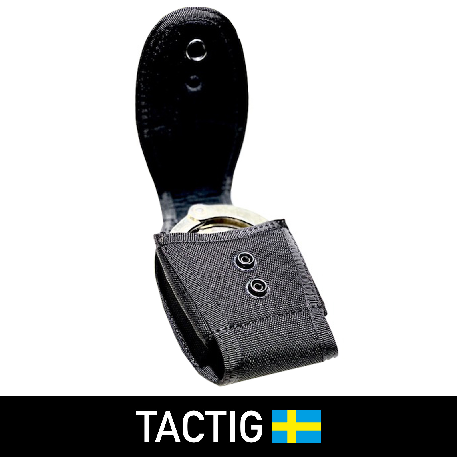 Fängselhållare i cordura med lock, Tactig - 3