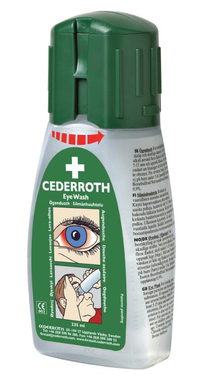 Ögondusch fickmodell, Cederroth