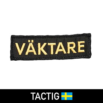 Väktare Bröstemblem, broderat, Tactig