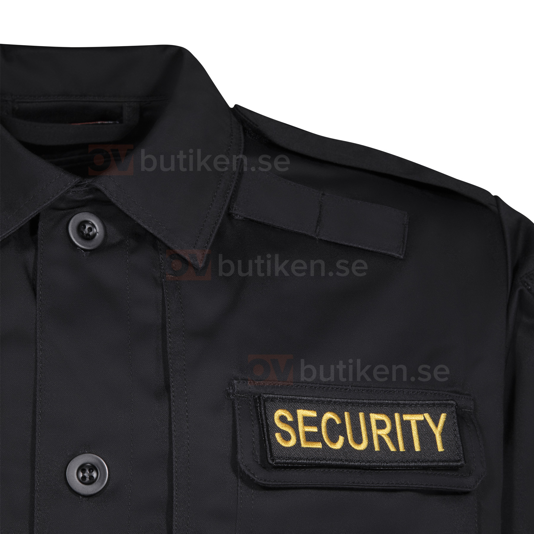 Väktare / Entrévärd / Security  Skjortjacka Svart, Robust - 7