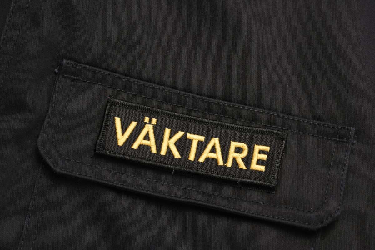 Väktare / Entrévärd / Security  Skjortjacka Svart, Robust - 8