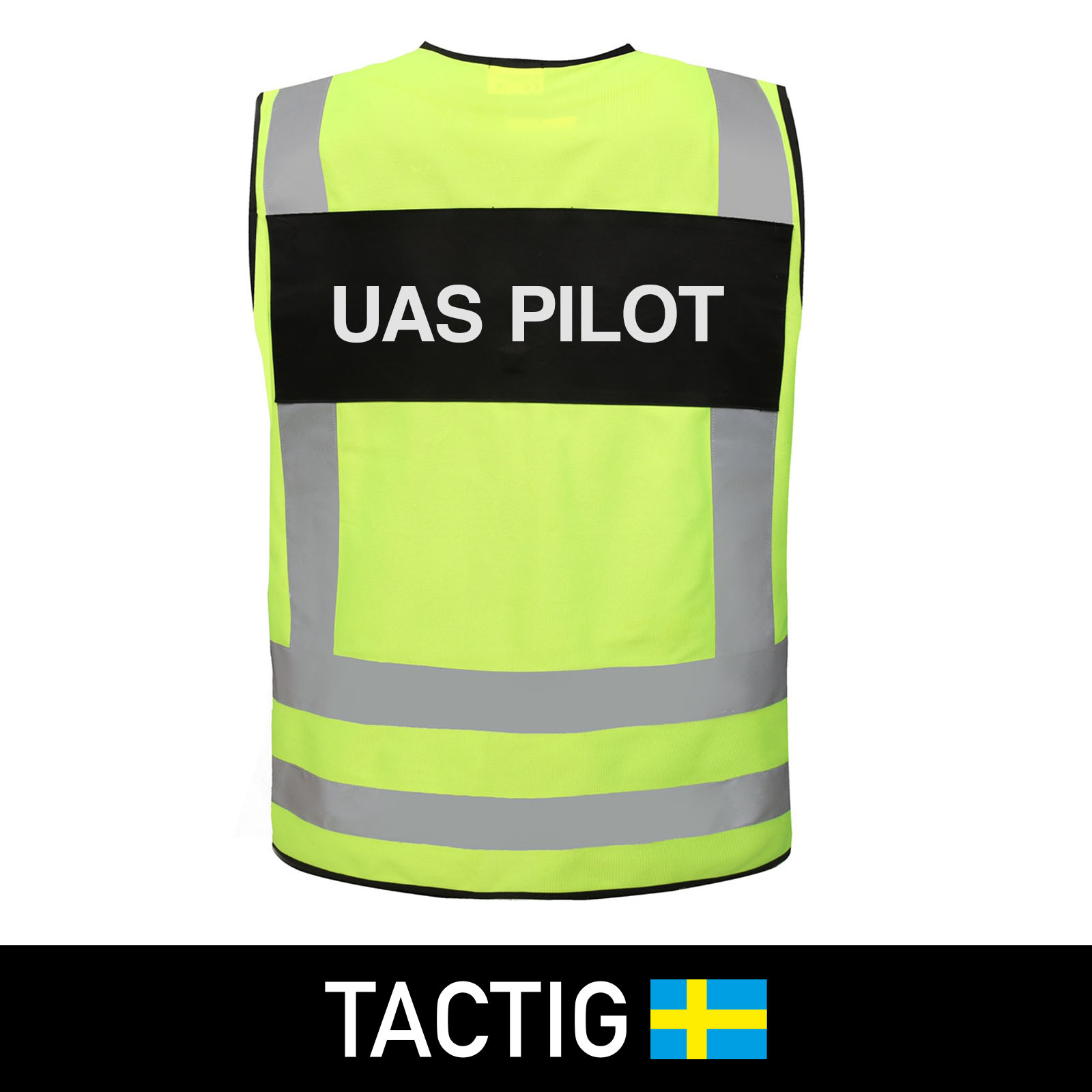 Reflexväst 'UAS-Pilot' Klass 2, Tactig - 2