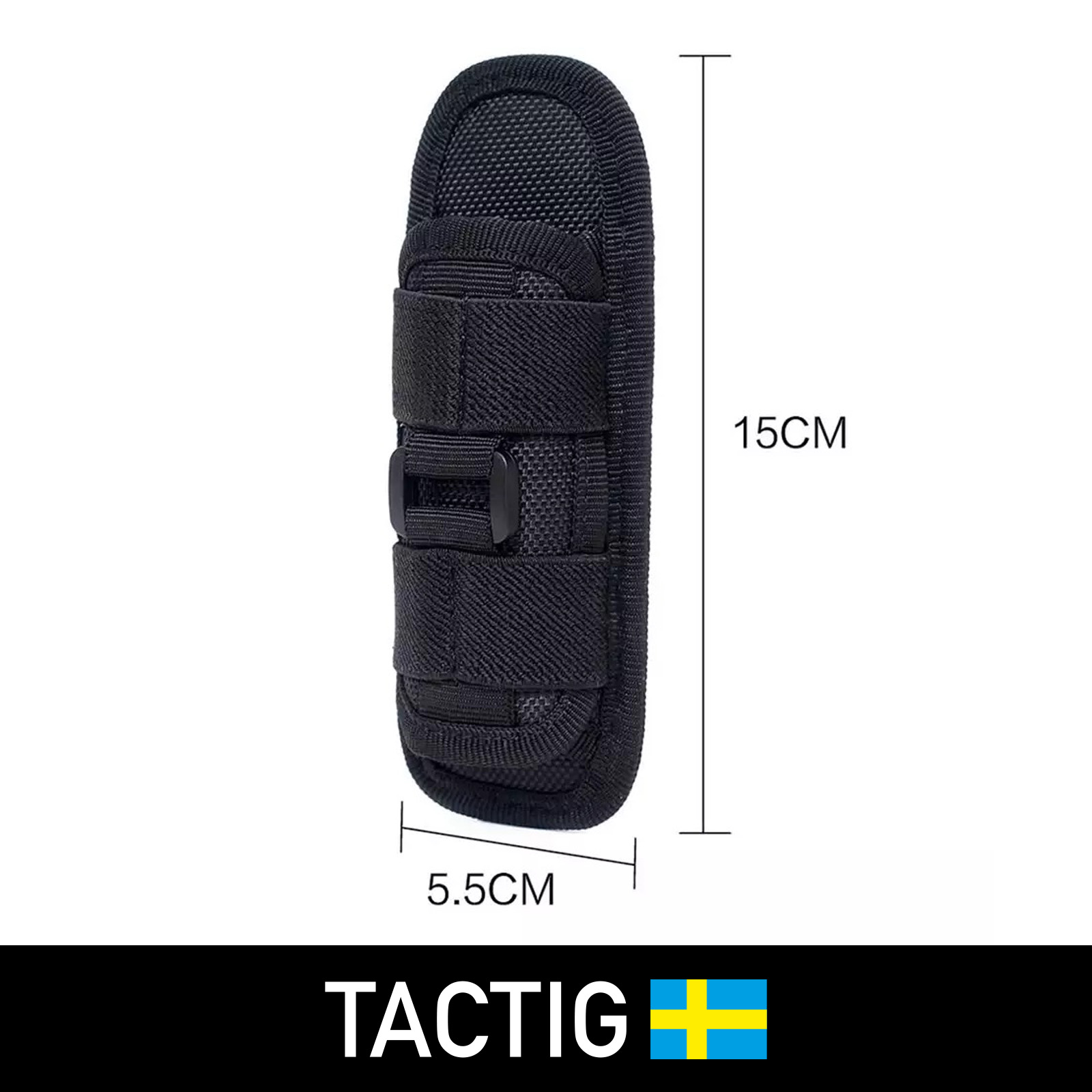 Roterbar ficklampshållare, Tactig - 4