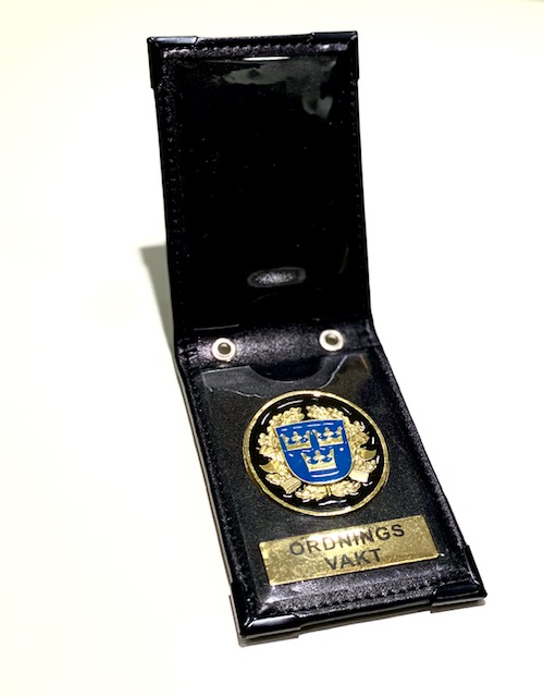 ID fodral med halskedja, Ordningsvakt - 2