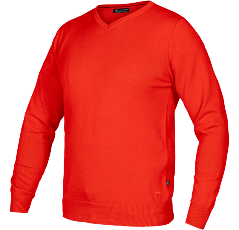 V-ringad Pullover Herr, Texstar - 14