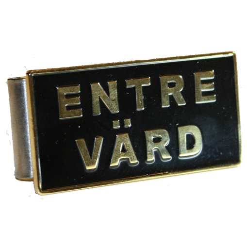 Entrévärdsbricka