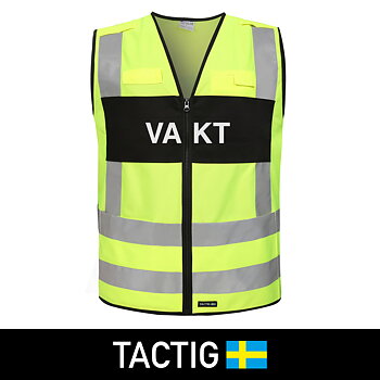 Reflexväst 'Vakt' Klass 2, Tactig