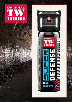 Försvarsspray Super Defense UV - 63 ml, TIW