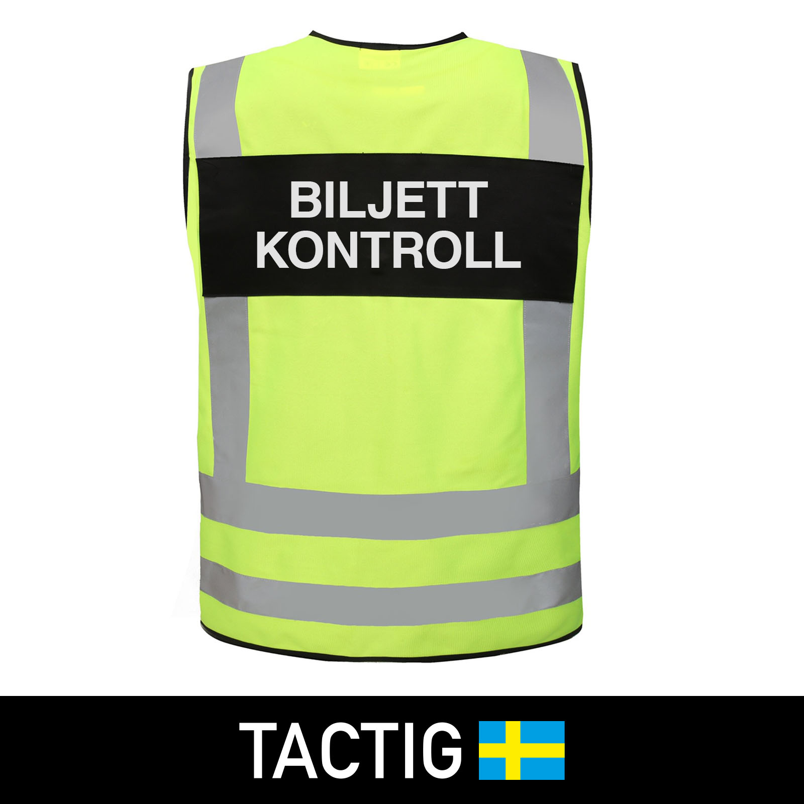 Reflexväst 'Biljettkontroll' Klass 2, Tactig - 2