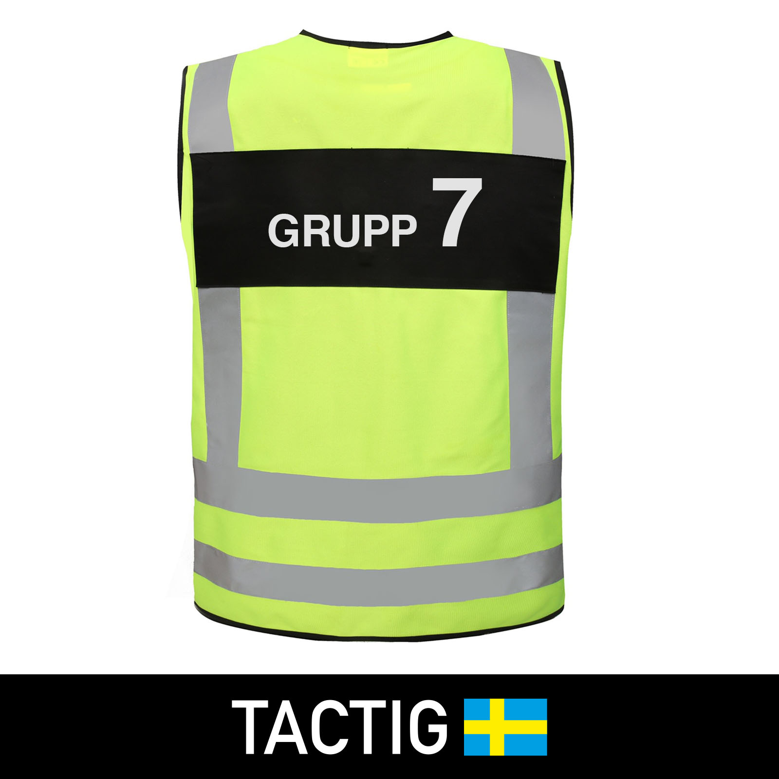 Reflexväst 'Grupp 1-10' Klass 2, Tactig - 13