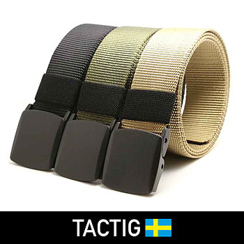 Klassiskt "Army" bälte , Tactig
