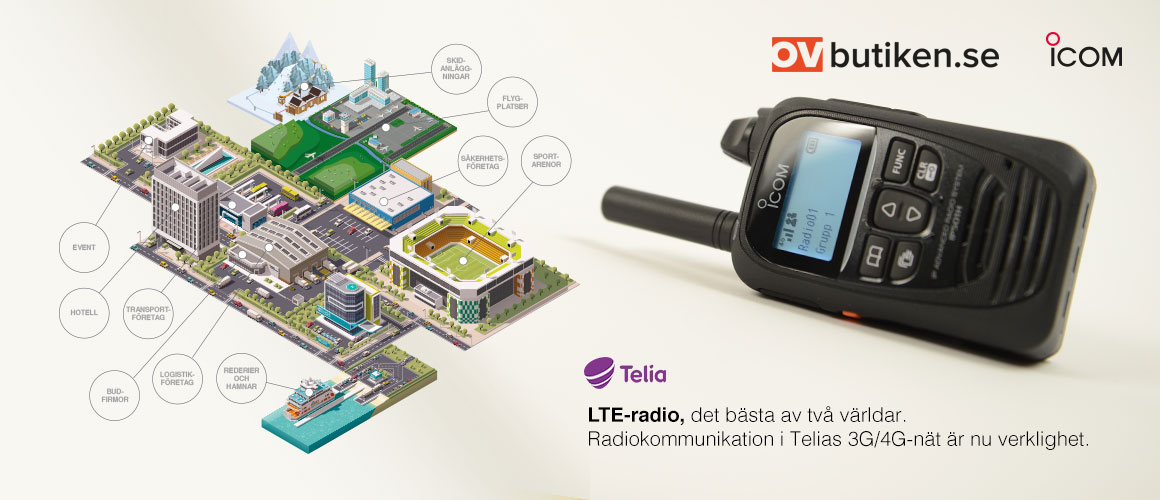 IP503H LTE-radio, Icom - 2