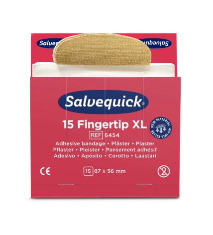 Plåsterrefill fingertoppsplåster XL, 6 st, Salvequick - 2
