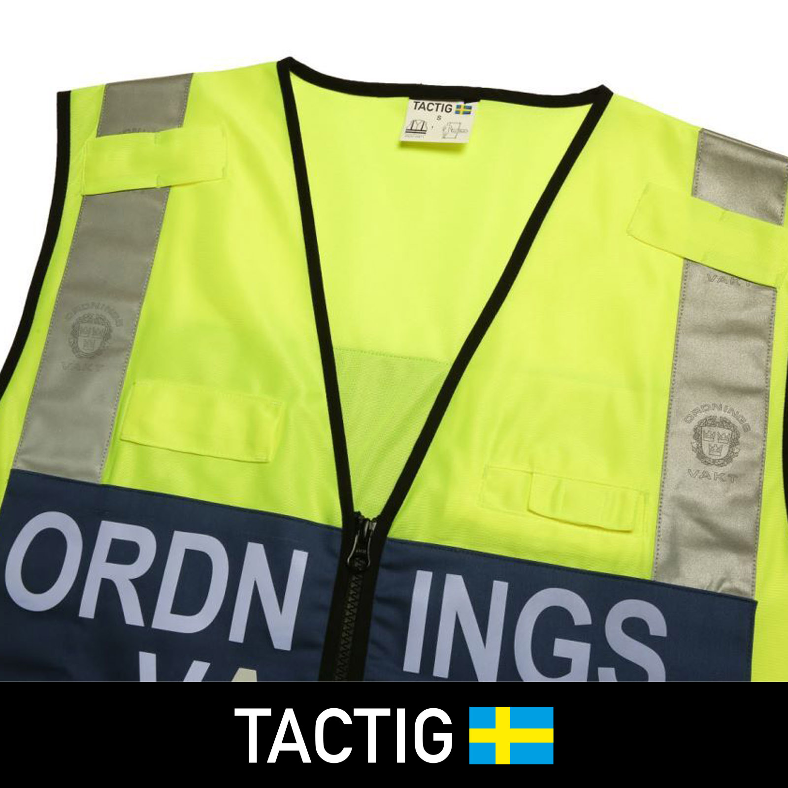 Ordningsvakt Reflexväst Klass 2, Tactig - 3