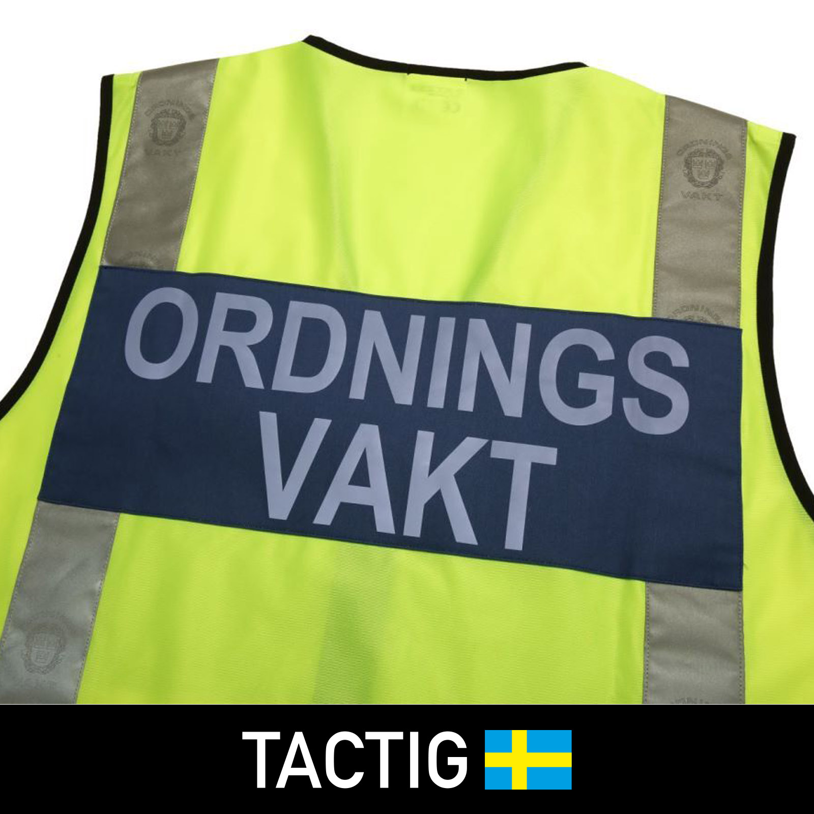 Ordningsvakt Reflexväst Klass 2, Tactig - 7