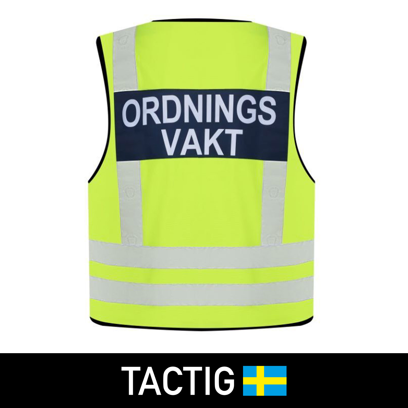 Ordningsvakt Reflexväst Klass 2, Tactig - 2