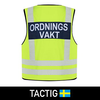 Ordningsvakt Reflexväst Klass 2, Tactig