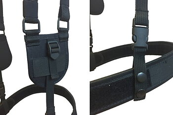 Ergonomisk sele för utrustningsbälte, CPE