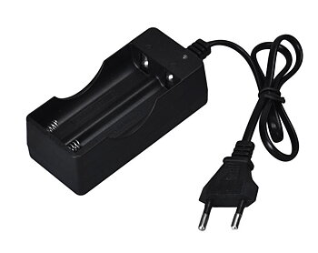 Batteriladdare, 2x18650-batterier